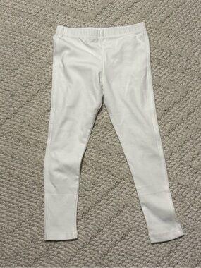 NWOT SweetHoney White Kids Leggings, size 6